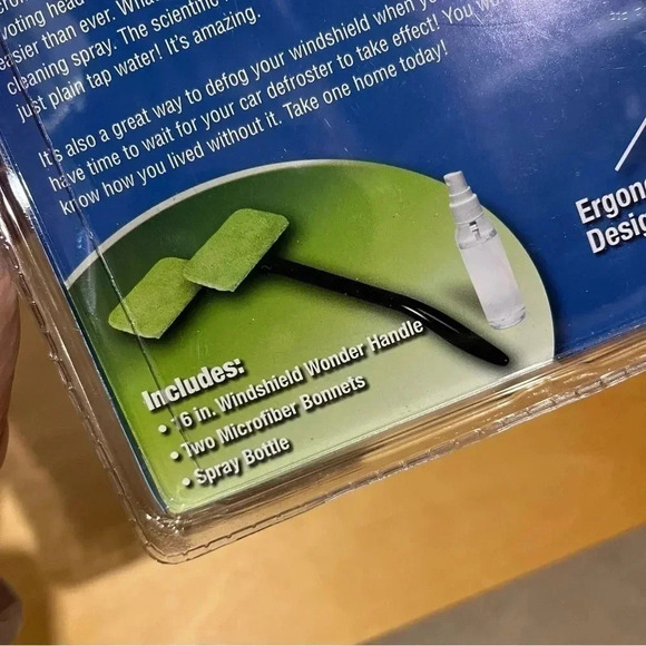 Telebrands Windshield Wonder Microfiber Long Handled Cleaning Tool - Picture 8 of 8